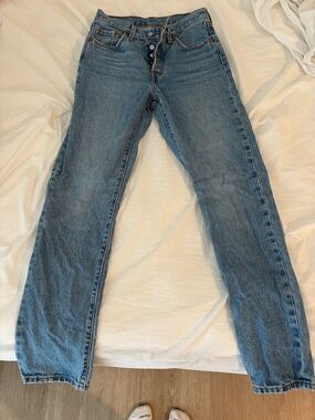 Classic 501 High-Rise Women’s Blue Jeans